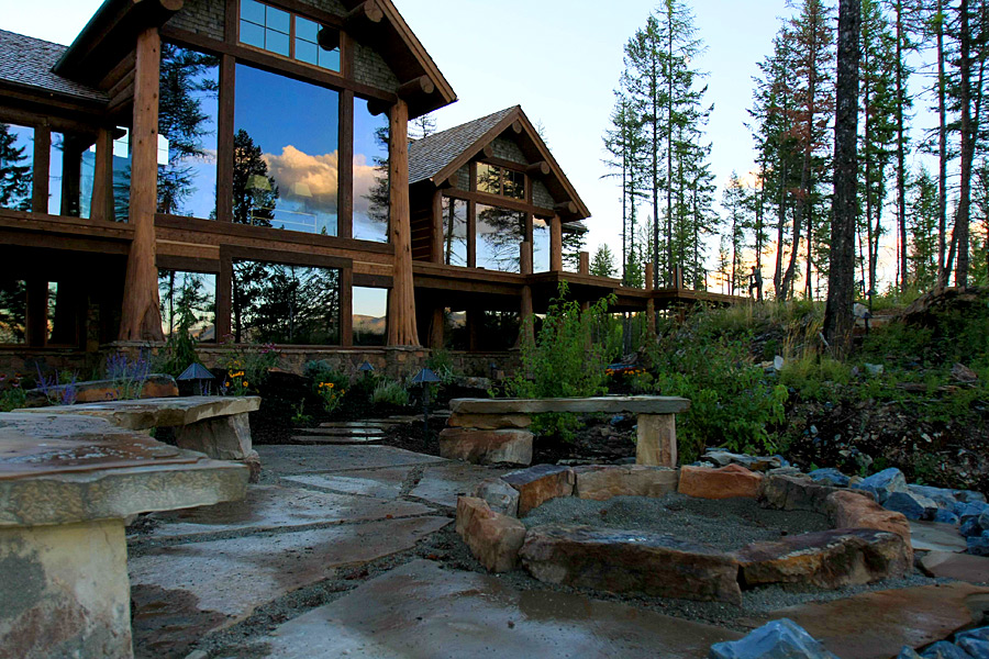 Seasonal landscape transformation in the Flathead Valley